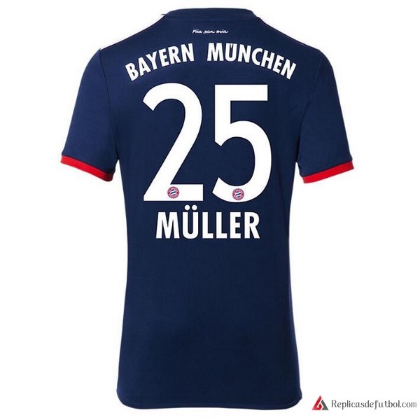 Camiseta Bayern Munich Segunda equipación Muller 2017-2018